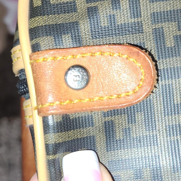 RARE~FENDI ZUCCA~SPEEDY SIZE - Picture 13 of 16